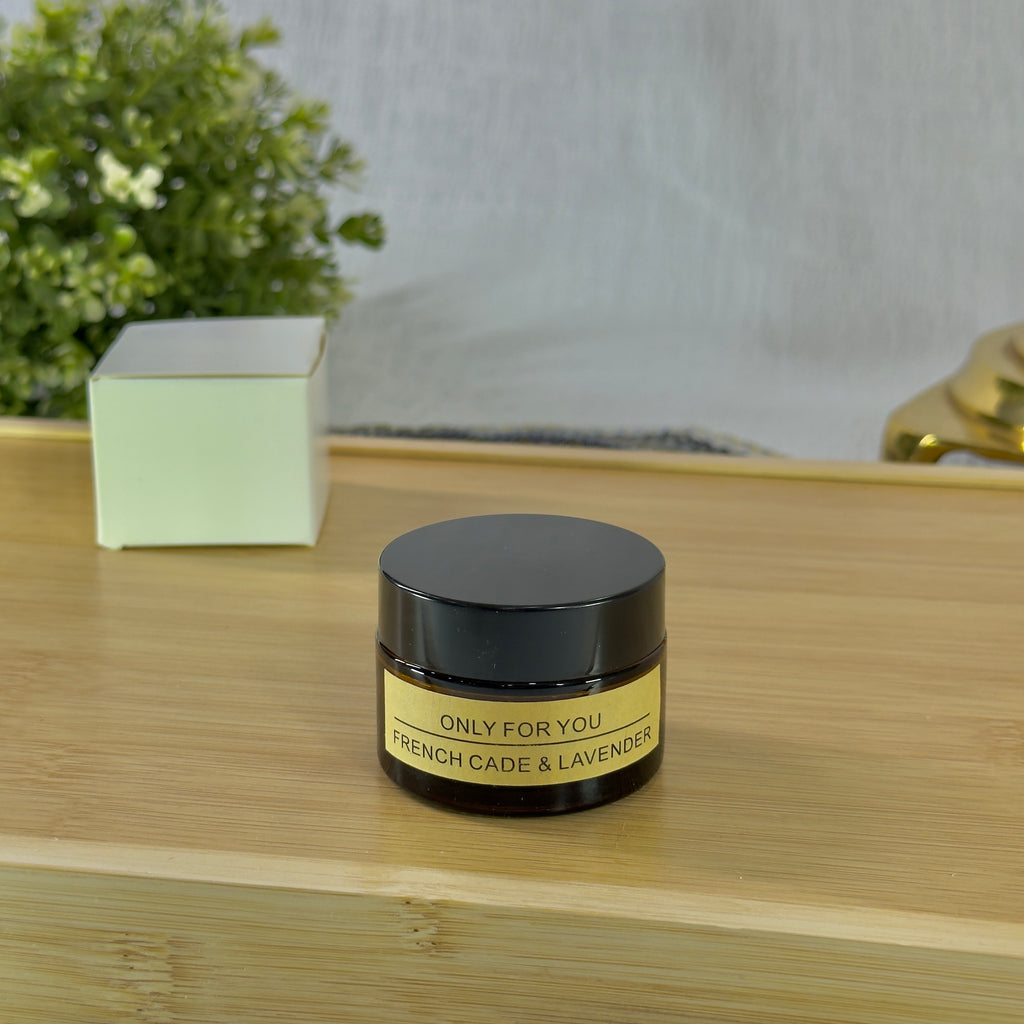 Small Glass Jar Scented Candle