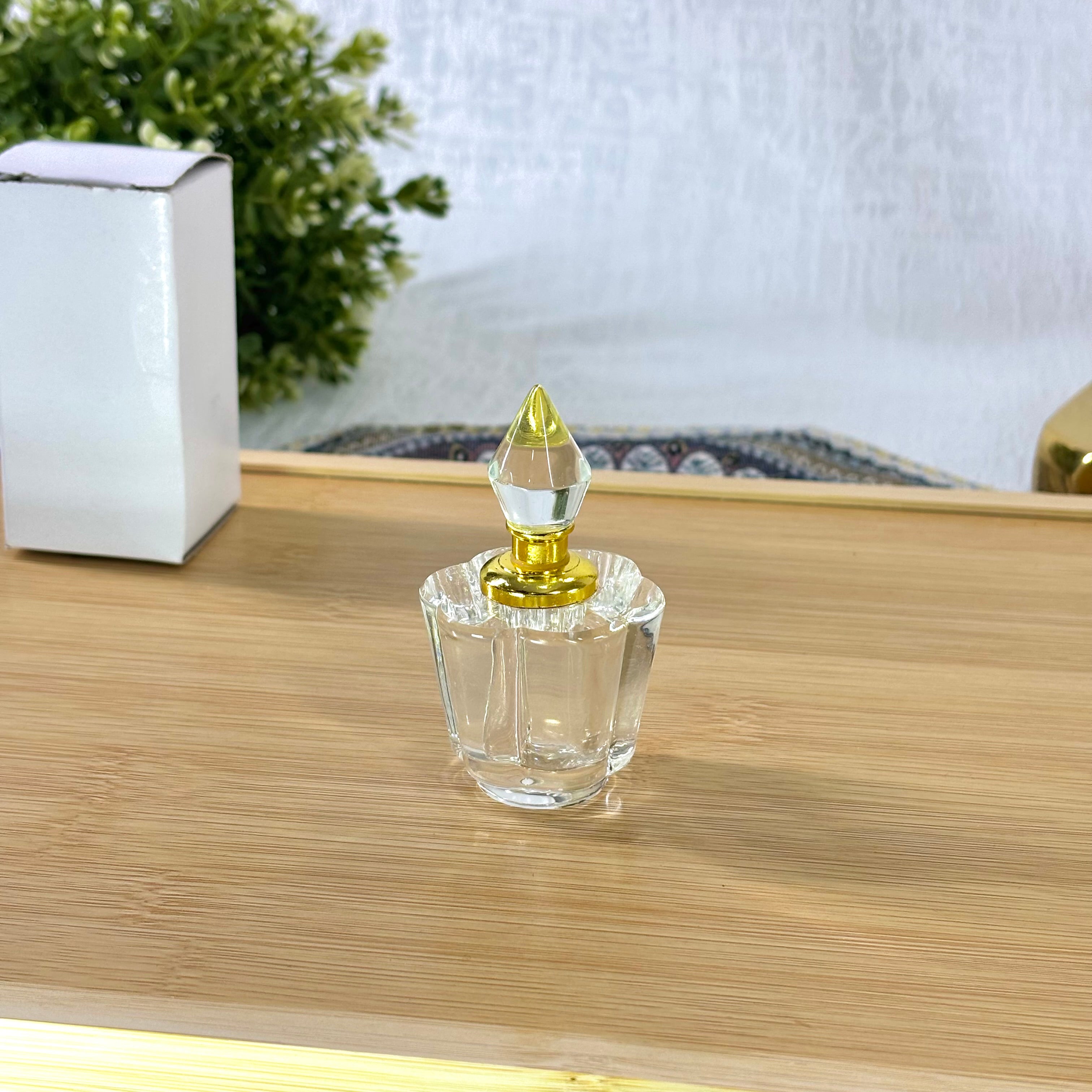Crystal Perfume Oil Bottle