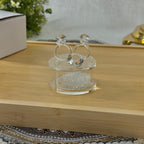 Crystal Wedding Rings Figure