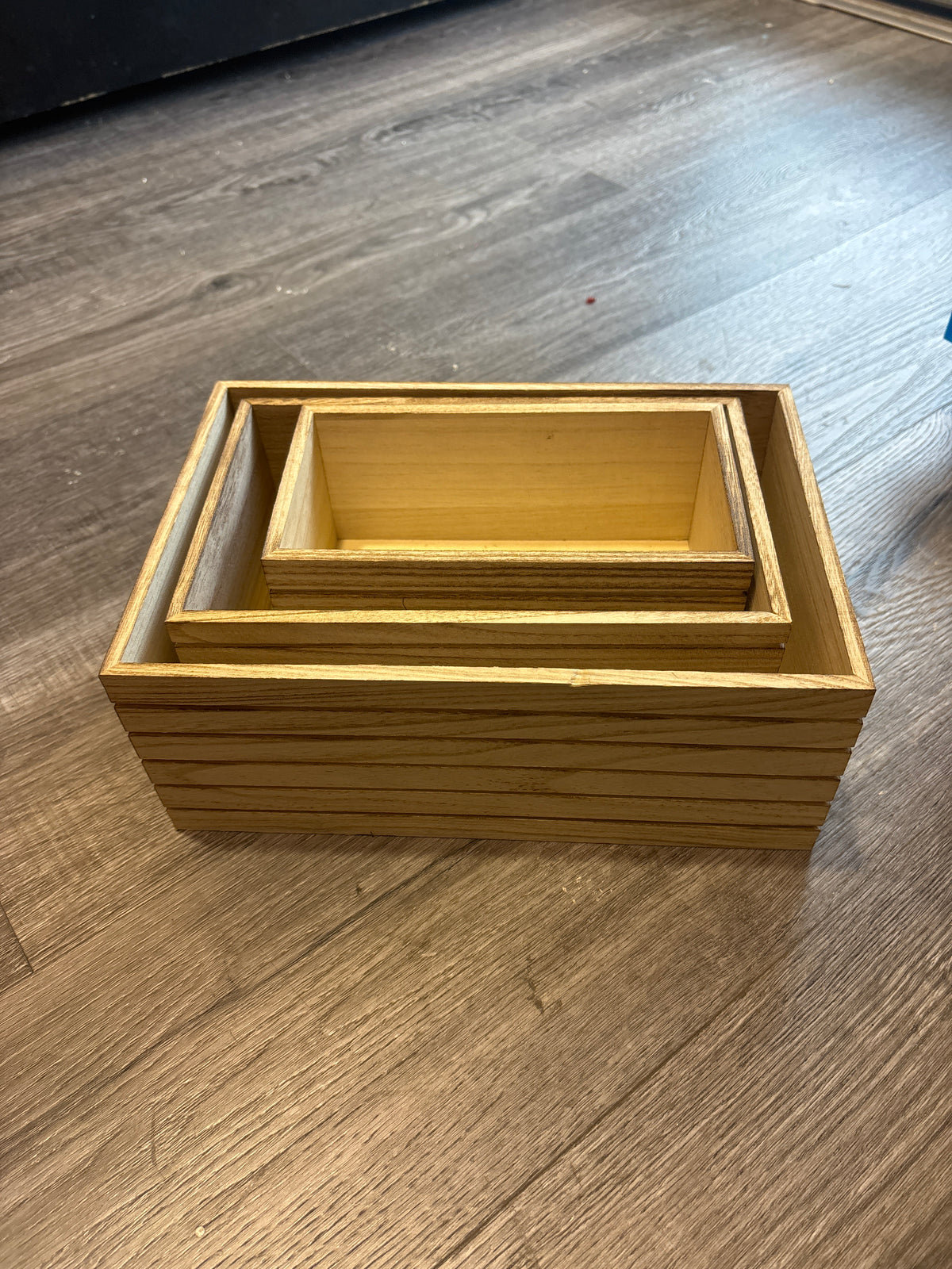 Wooden Box Set of 3 Pcs.