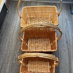 Baskets with handle Set of 3 Pcs A10062