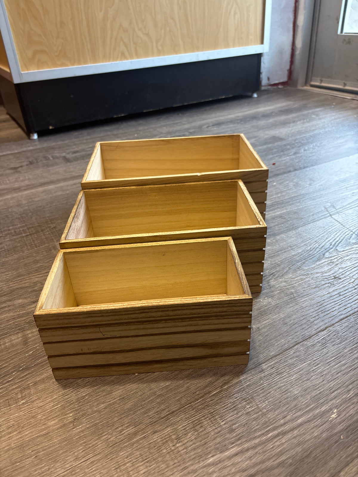 Wooden Box Set of 3 Pcs.