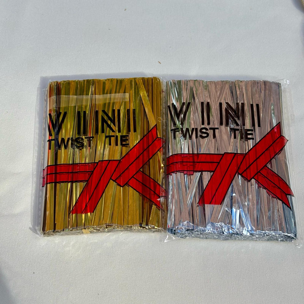 Twist Ties (Silver & Gold)