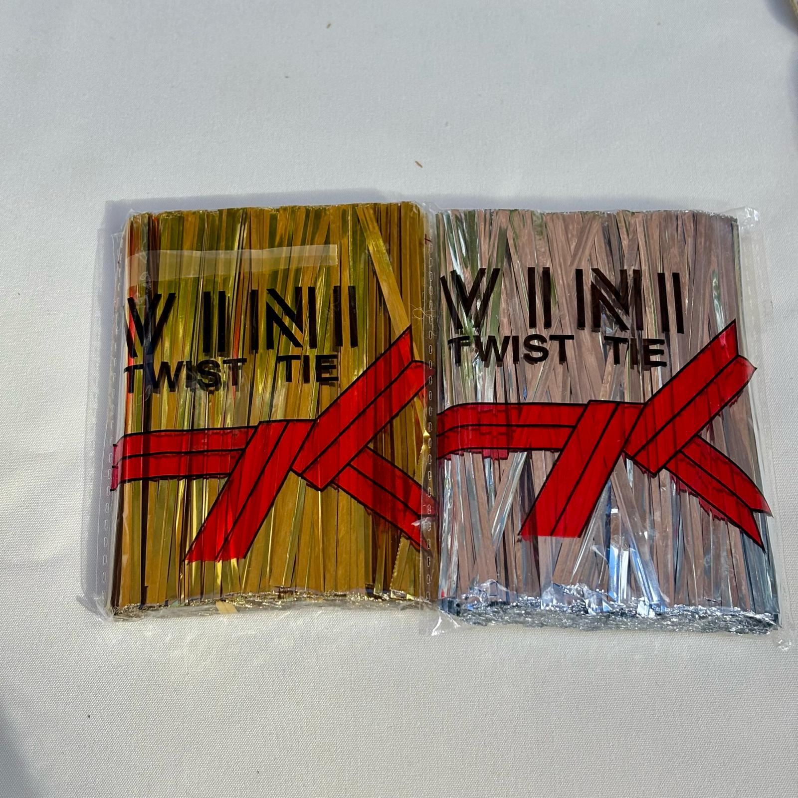 Twist Ties (Silver & Gold)