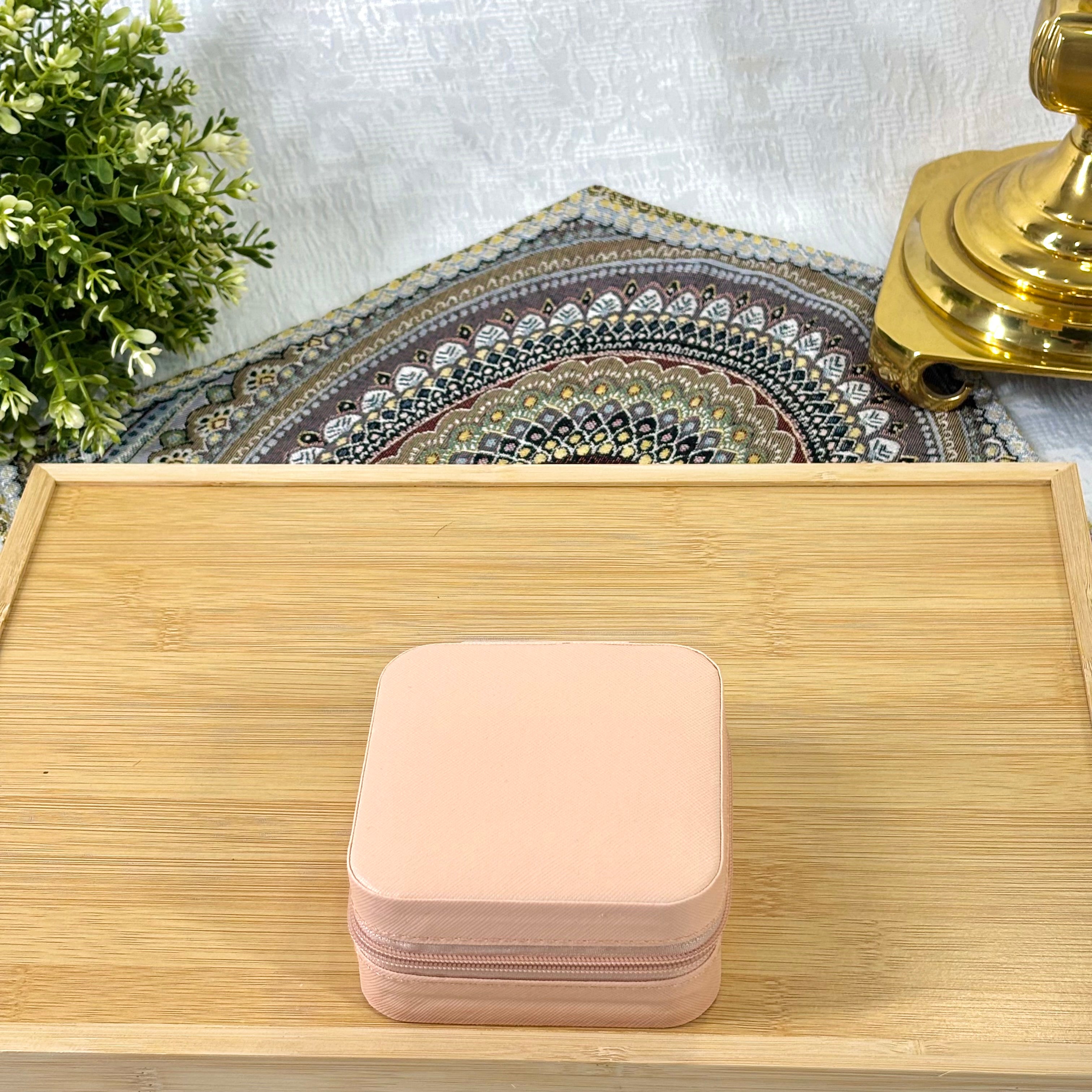 Small Travel Jewelry Case