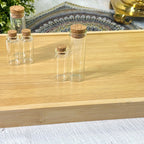 Glass Tubes with Cork Stopper, Wedding Favor  Party Favor