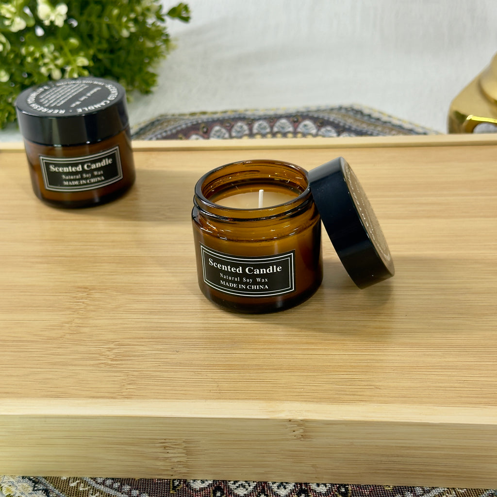Glass Jar Scented Candle