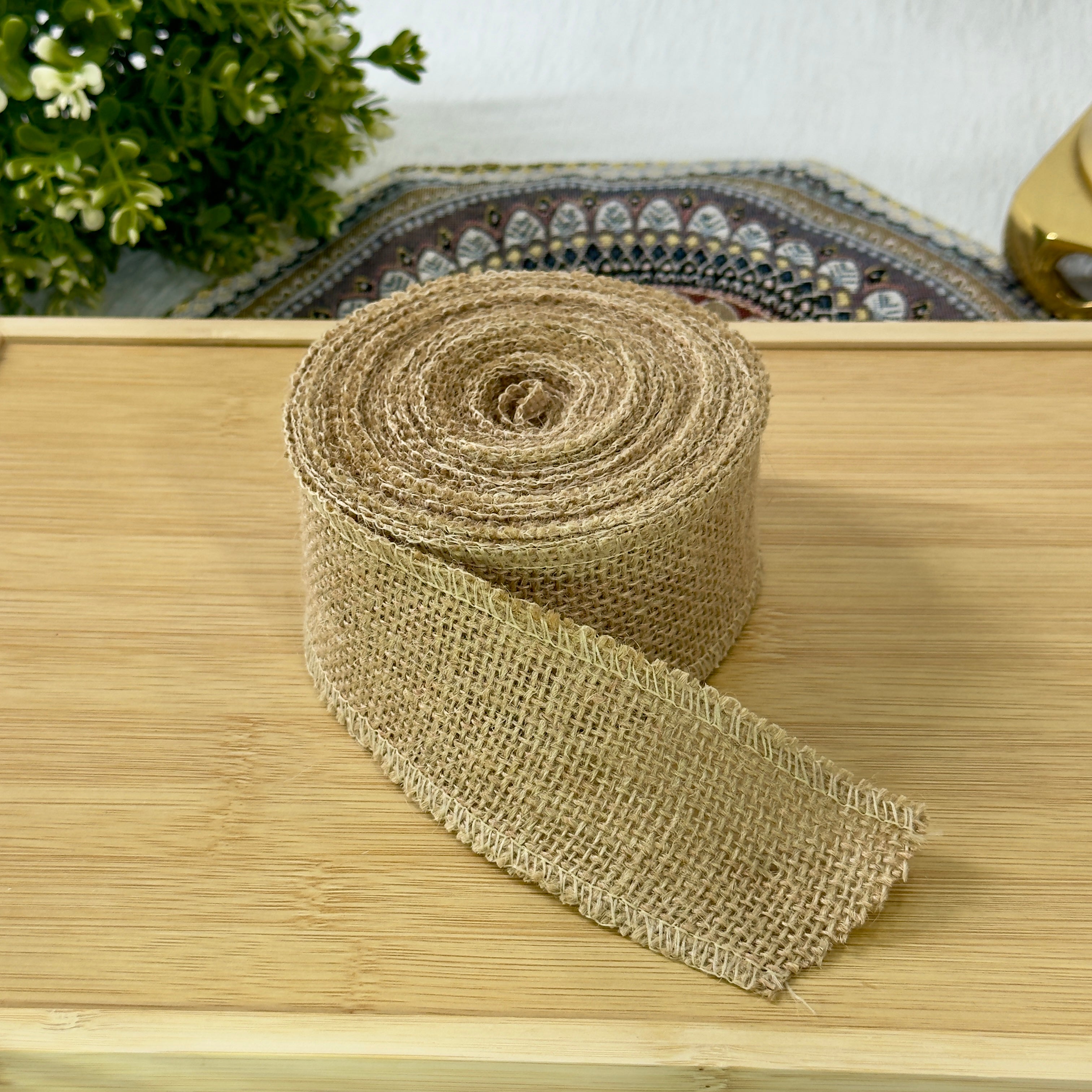 Burlap Jute Rolls Ribbon