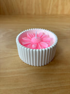 Candle Flower Shape In Jar Wedding Favors Party Favour F90238
