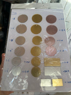 Acrylic Tag 3 cm, 3.5 cm & 4.0 cm & Rectangular Tags