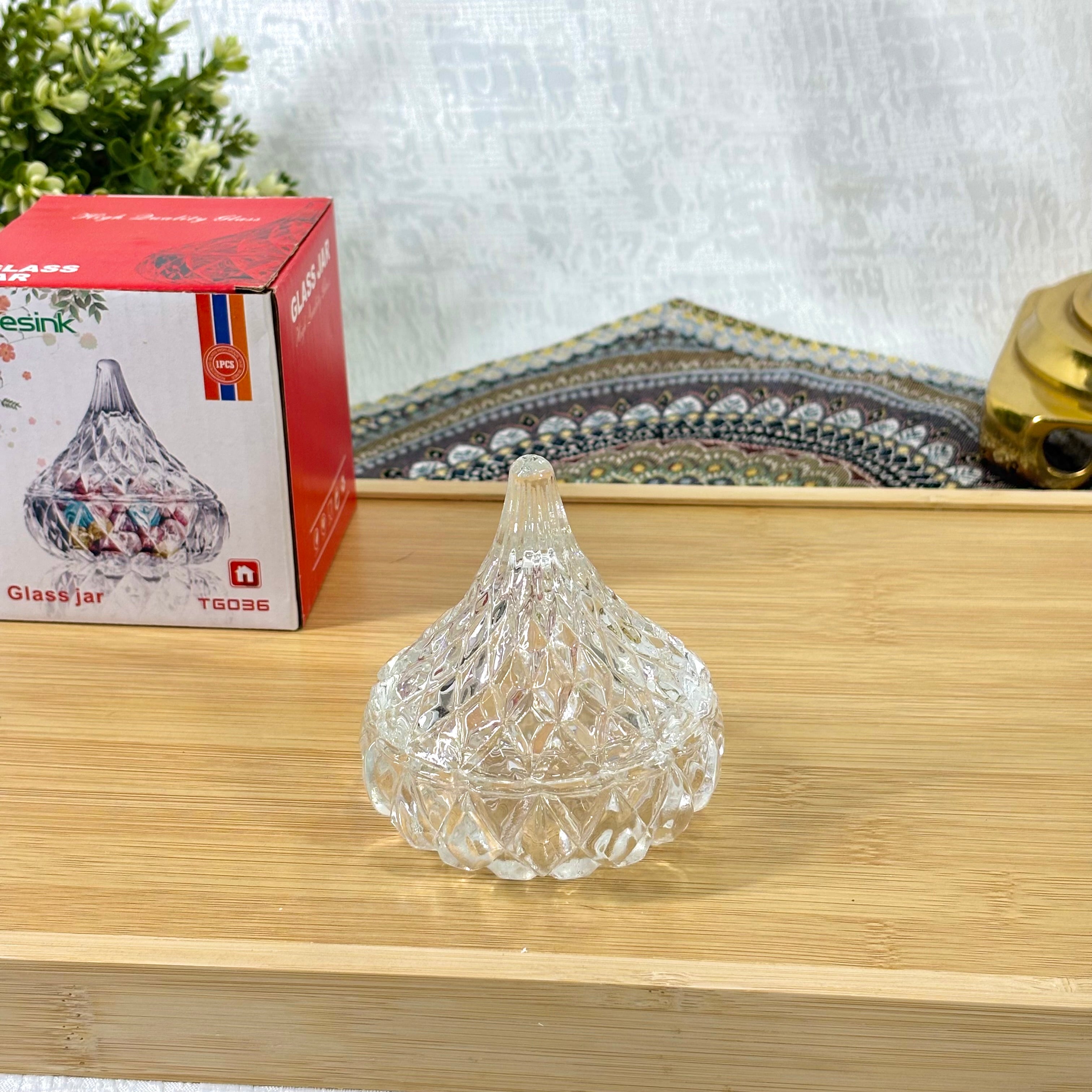 Glass Candy Bowl