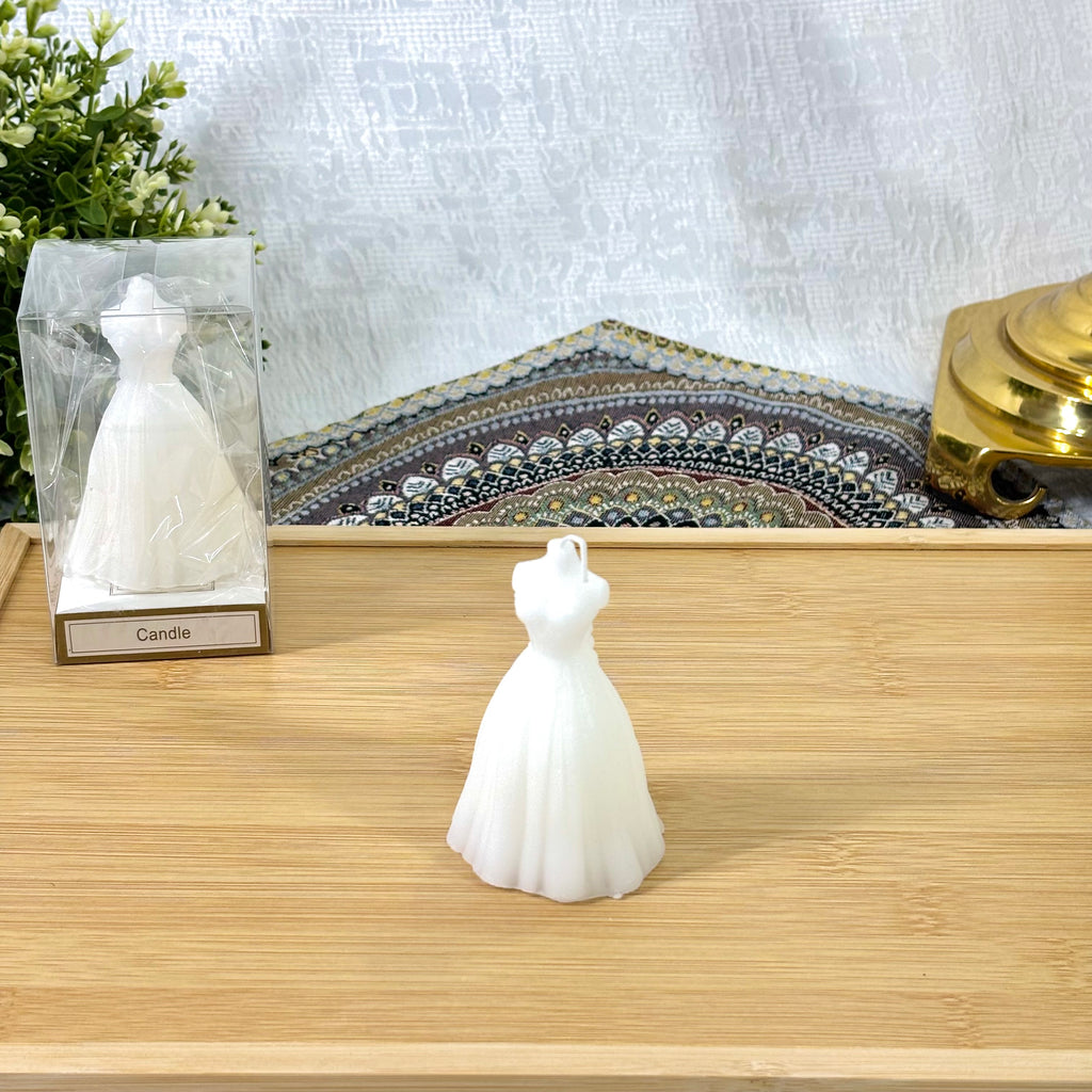 Wedding Dress Candle