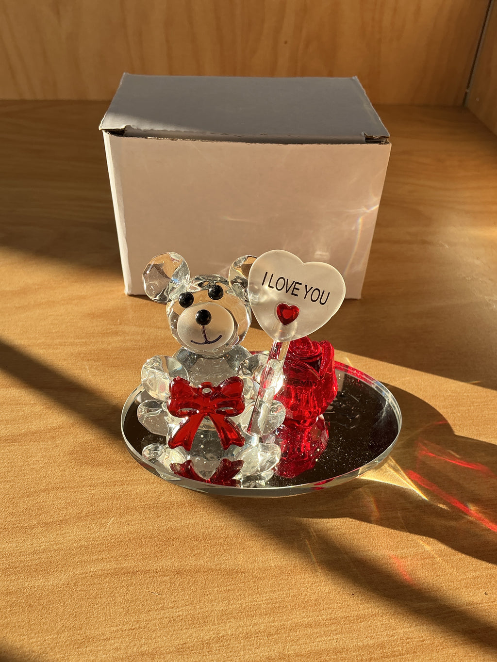 Crystal Baby Shower Teddy Bear