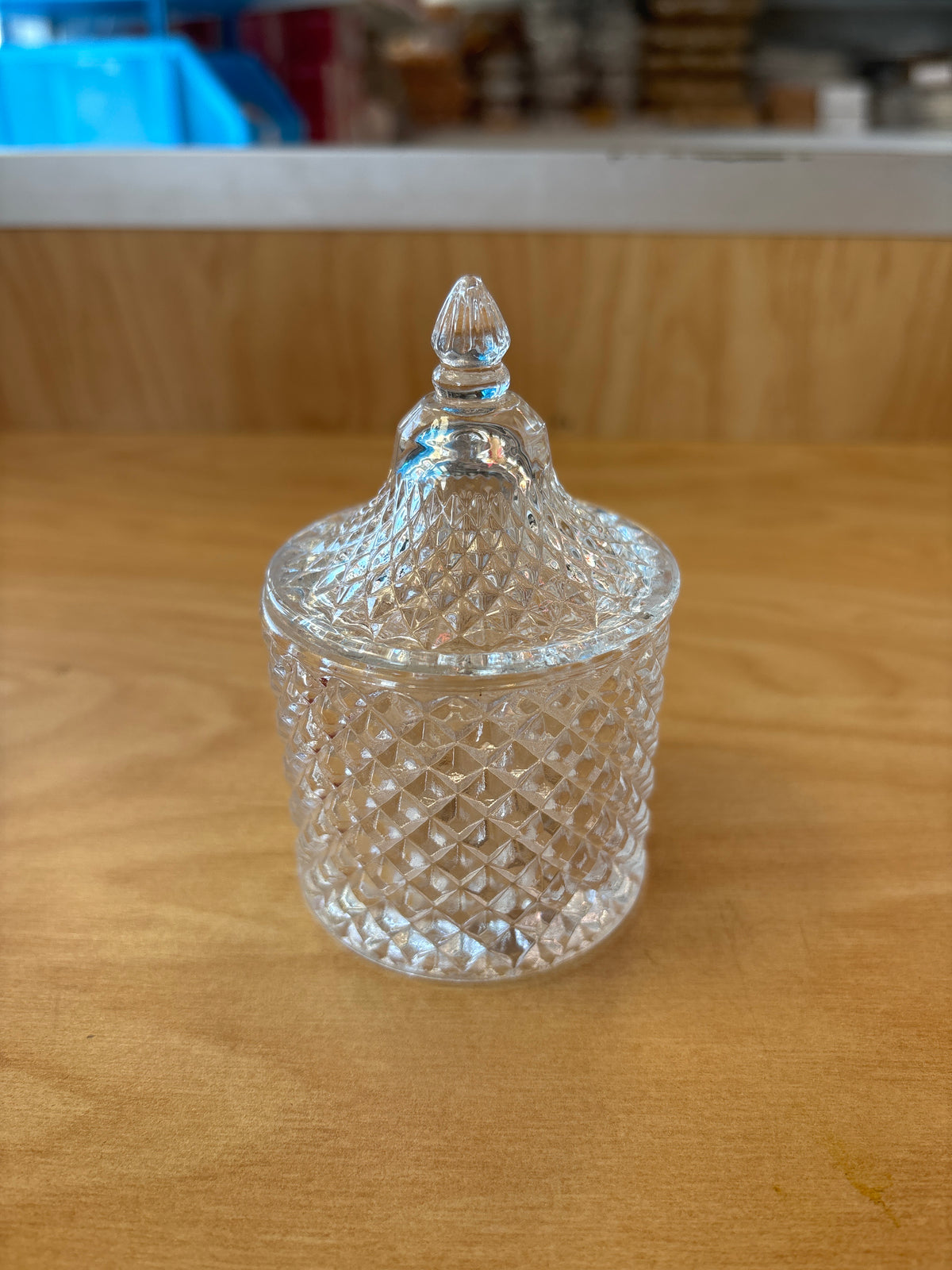 Glass Bowl Sugar Bowl with Lid Party Favours Wedding Favors F90277