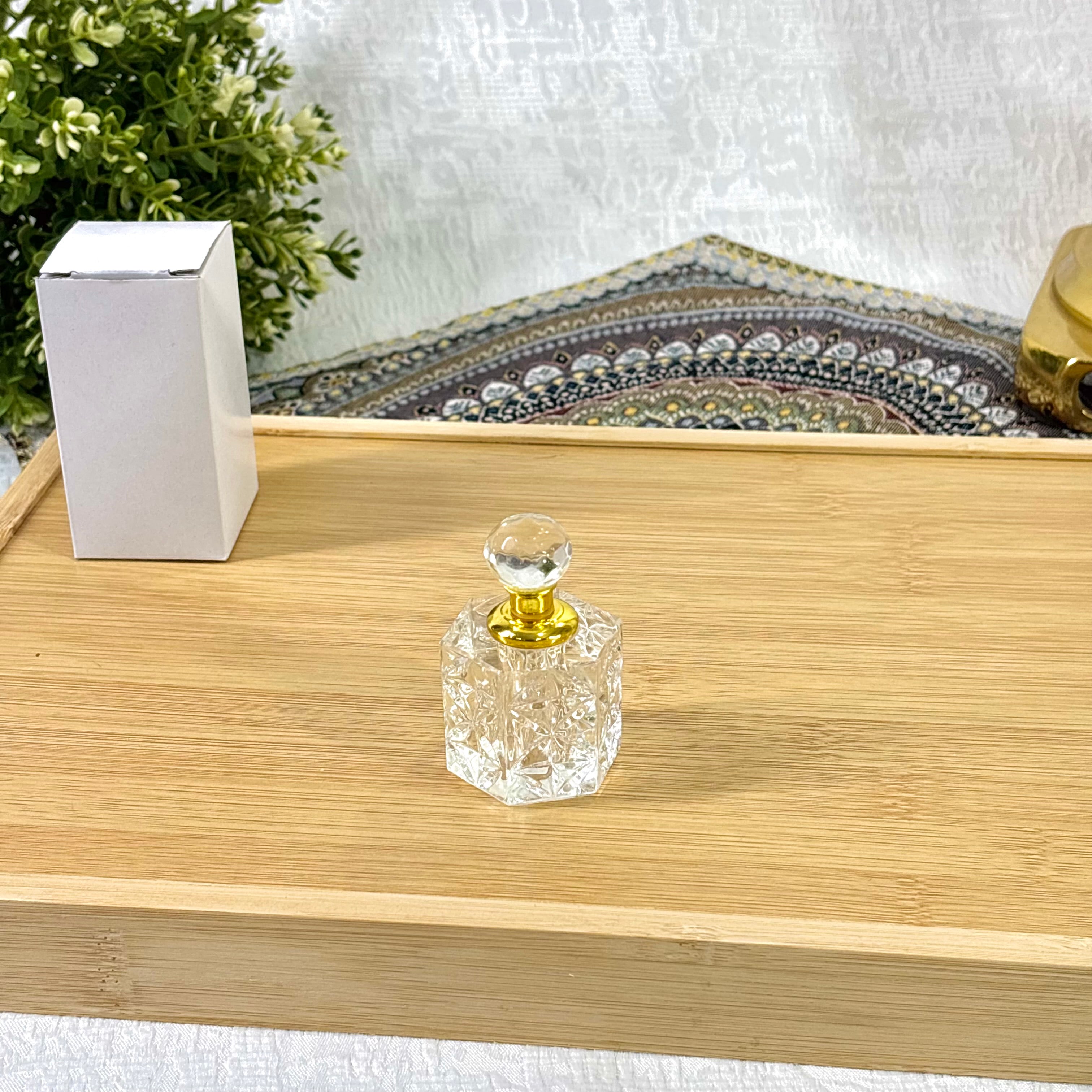 Crystal Perfume Oil Bottle