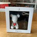 Room fragrance teddy bear with Red Heart