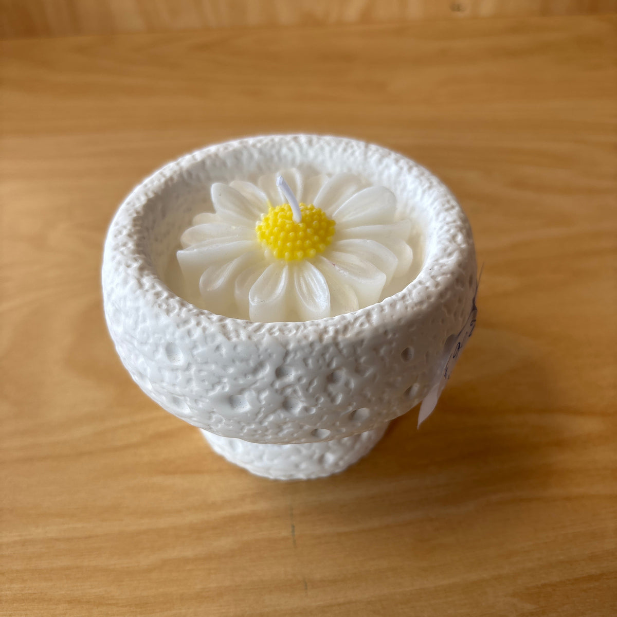 Candle Soy Wax Cylinder Shape Cement Jar Wooden Core Valentine's Day Gift Box Indoor Home Environment-Friendly