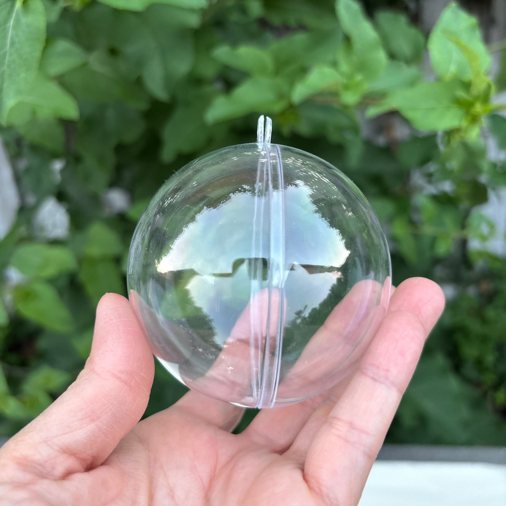 Clear Acrylic Ornament
