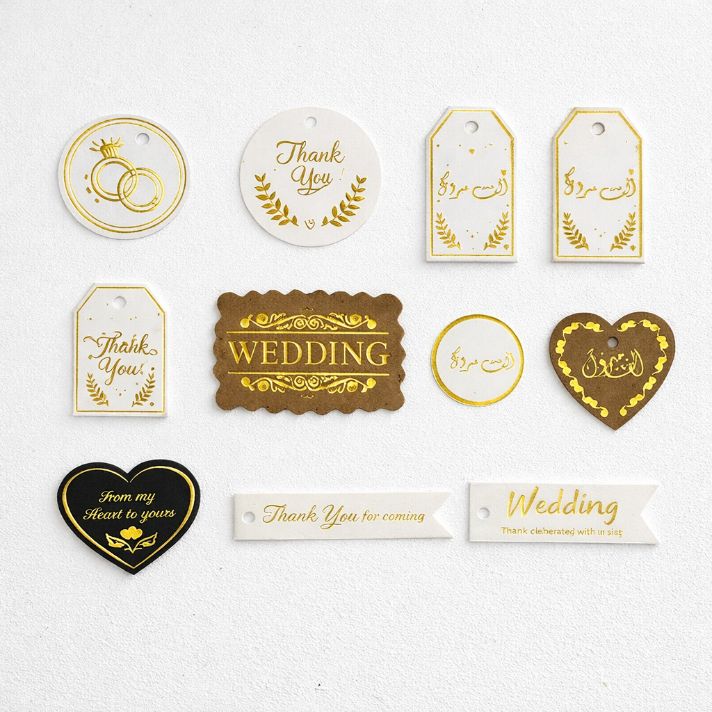 Wedding Favor Paper Tags