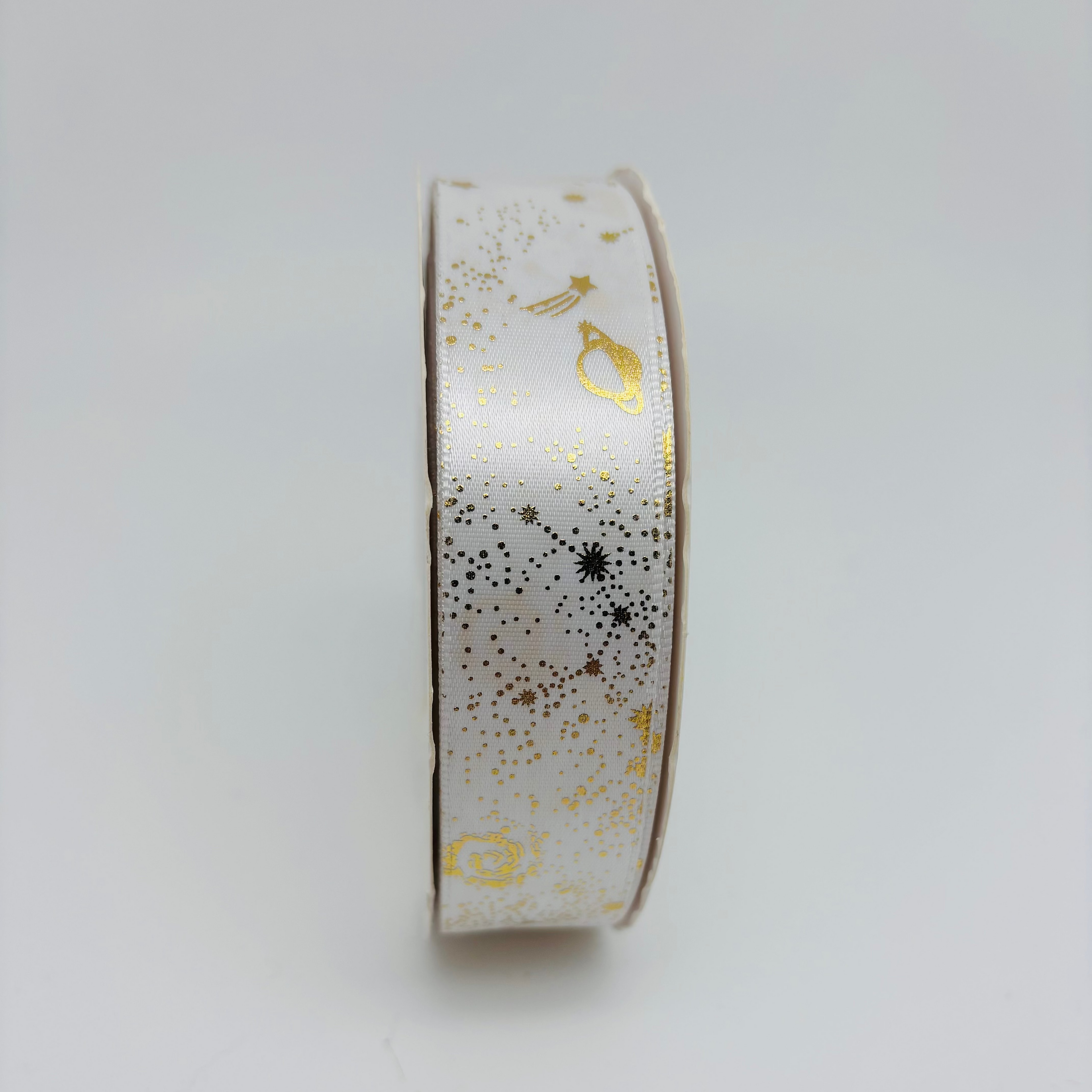 Golden Galaxy Print Ribbon (50 yd)