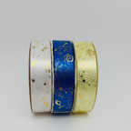 Golden Galaxy Print Ribbon (50 yd)
