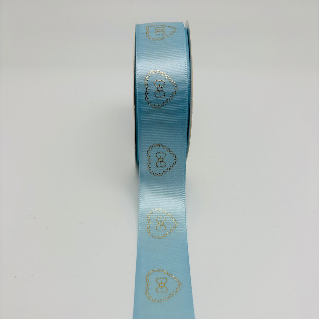 Baby Shower Ribbon (Golden Accent)