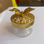Candy Clear Box with Gold Lid & 3D butter Fly Party Favor Wedding Favors
