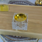 Brûleur d'encens en verre, cadeau de mariage