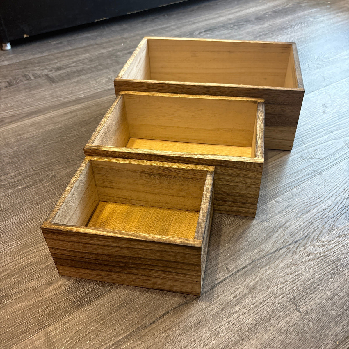 Wood Trays Set 0f 3 Pcs