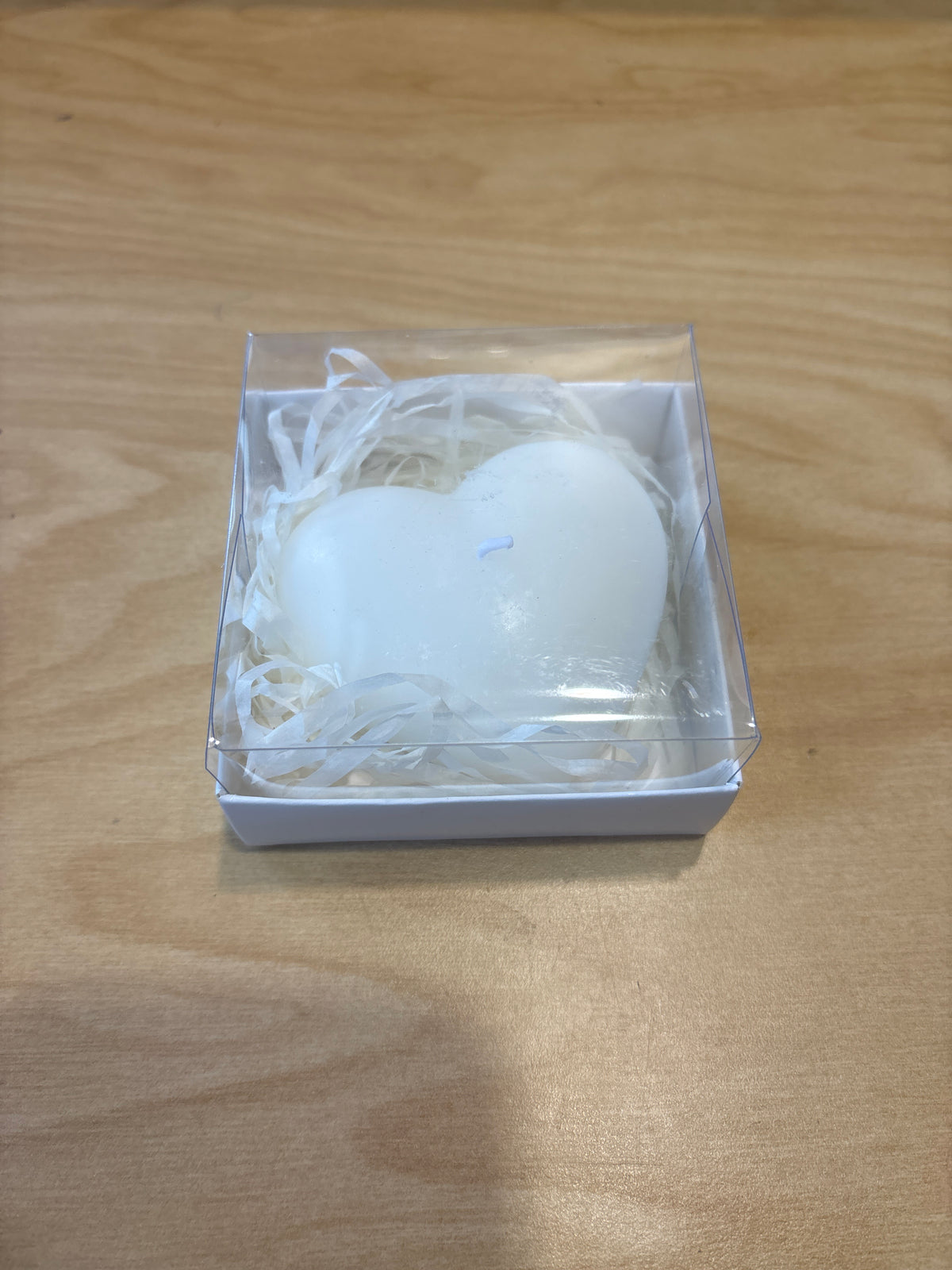 Candle Heart Shape with Carton Box clear Lid Wedding Favors Party Favors
