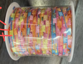 Multi color Yarn for wrapping gifts