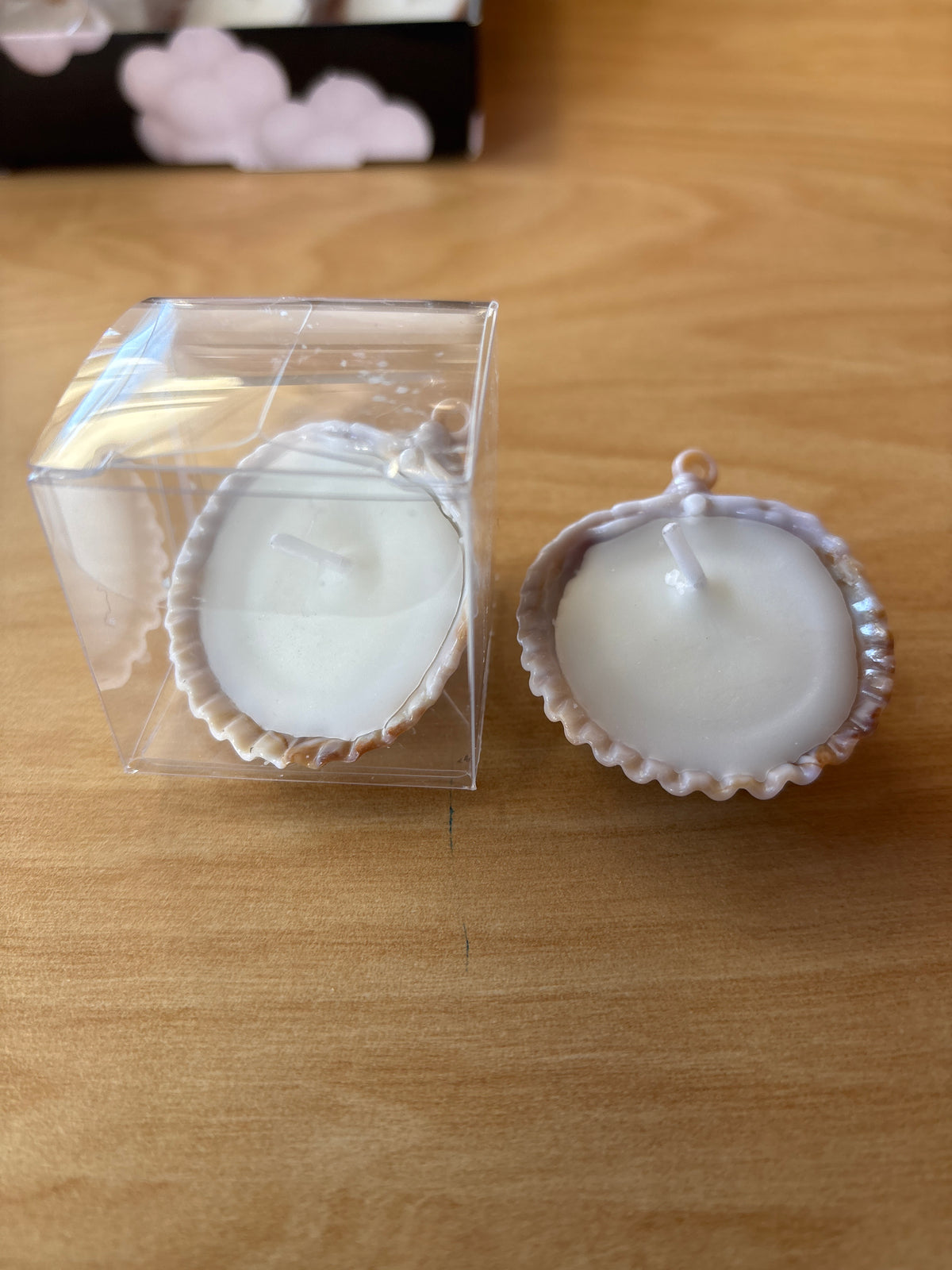 Candle Natural Shell Candle