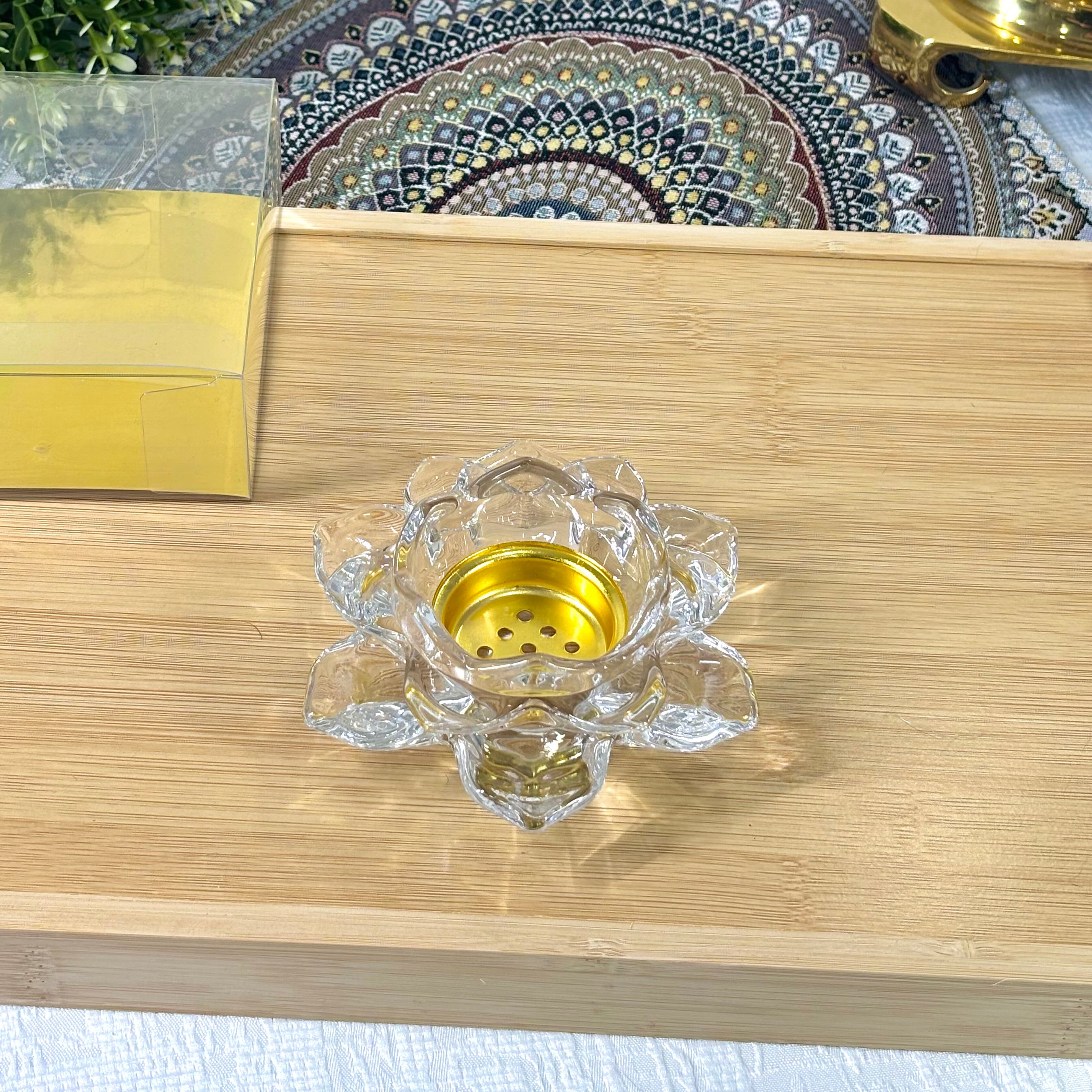 Glass Incense Holder