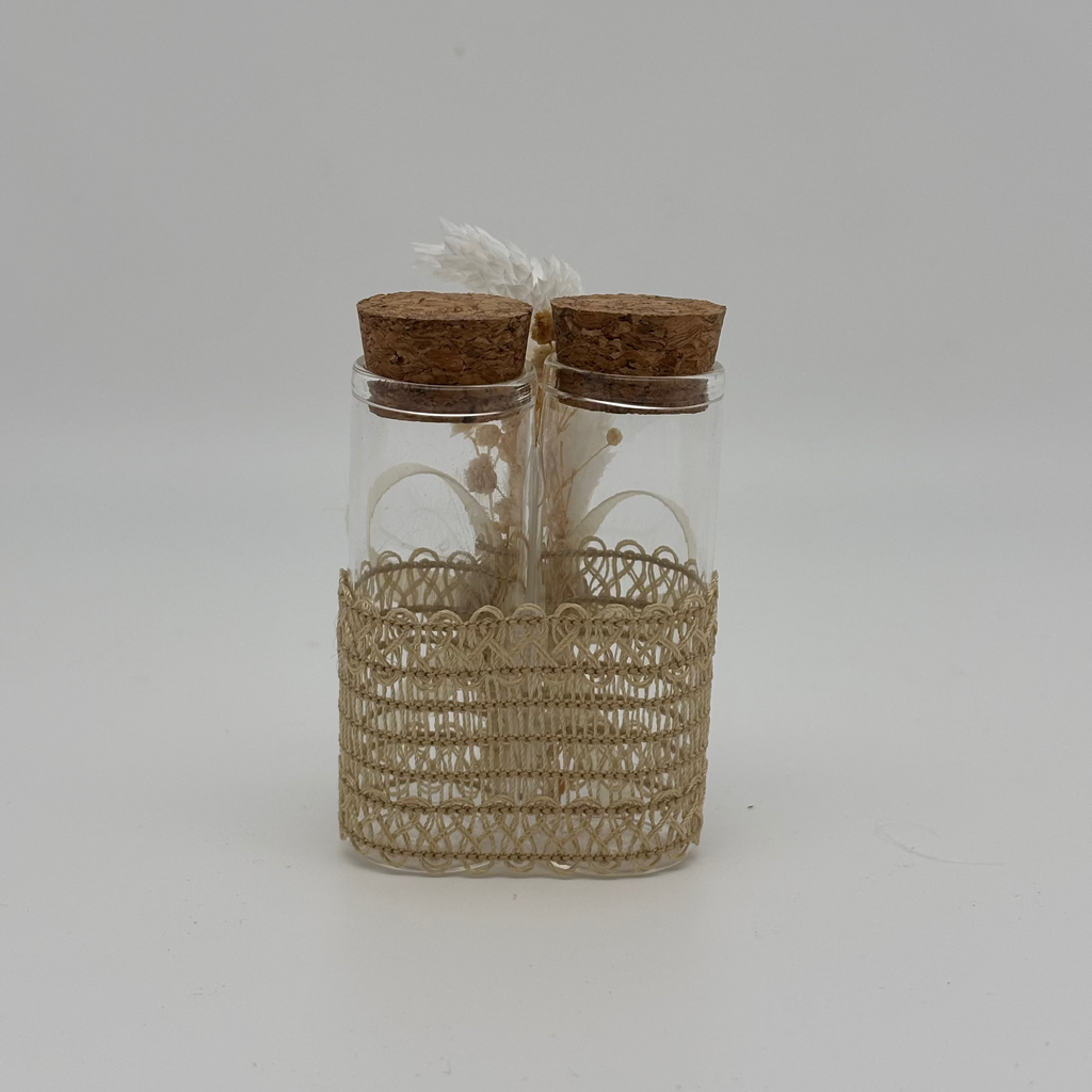 Wedding Favor/Transparent Wishing Glass Bottle with Cork