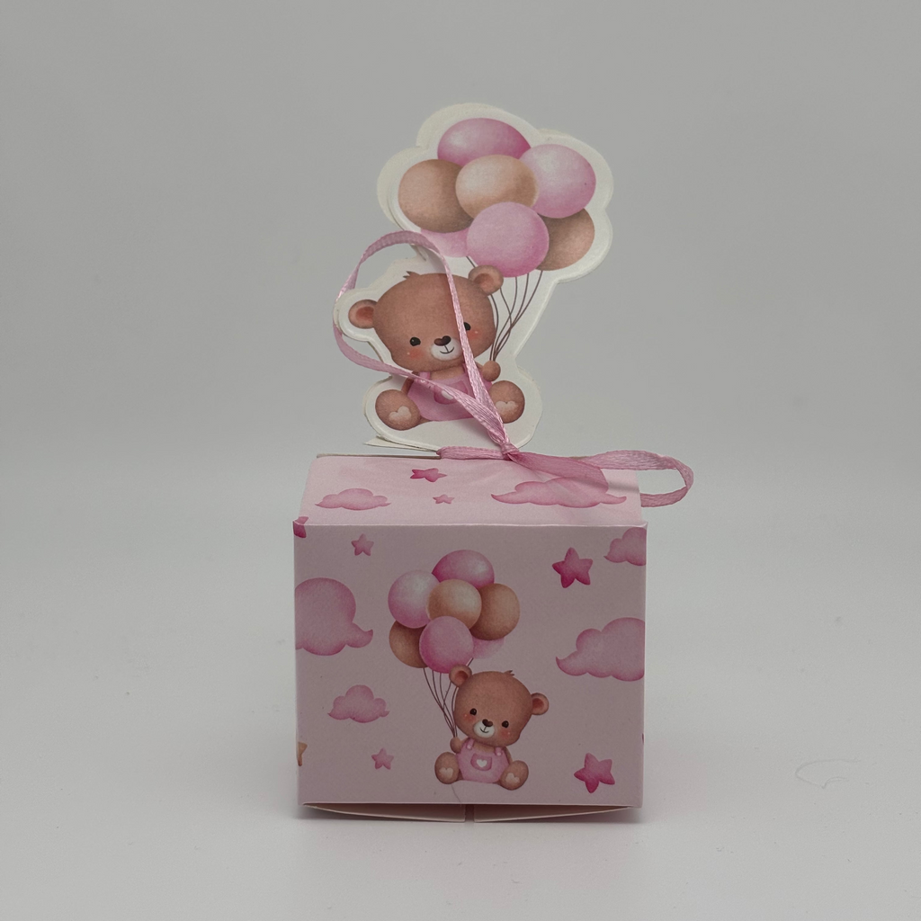 Baby Shower Baby Favor with Ribbon