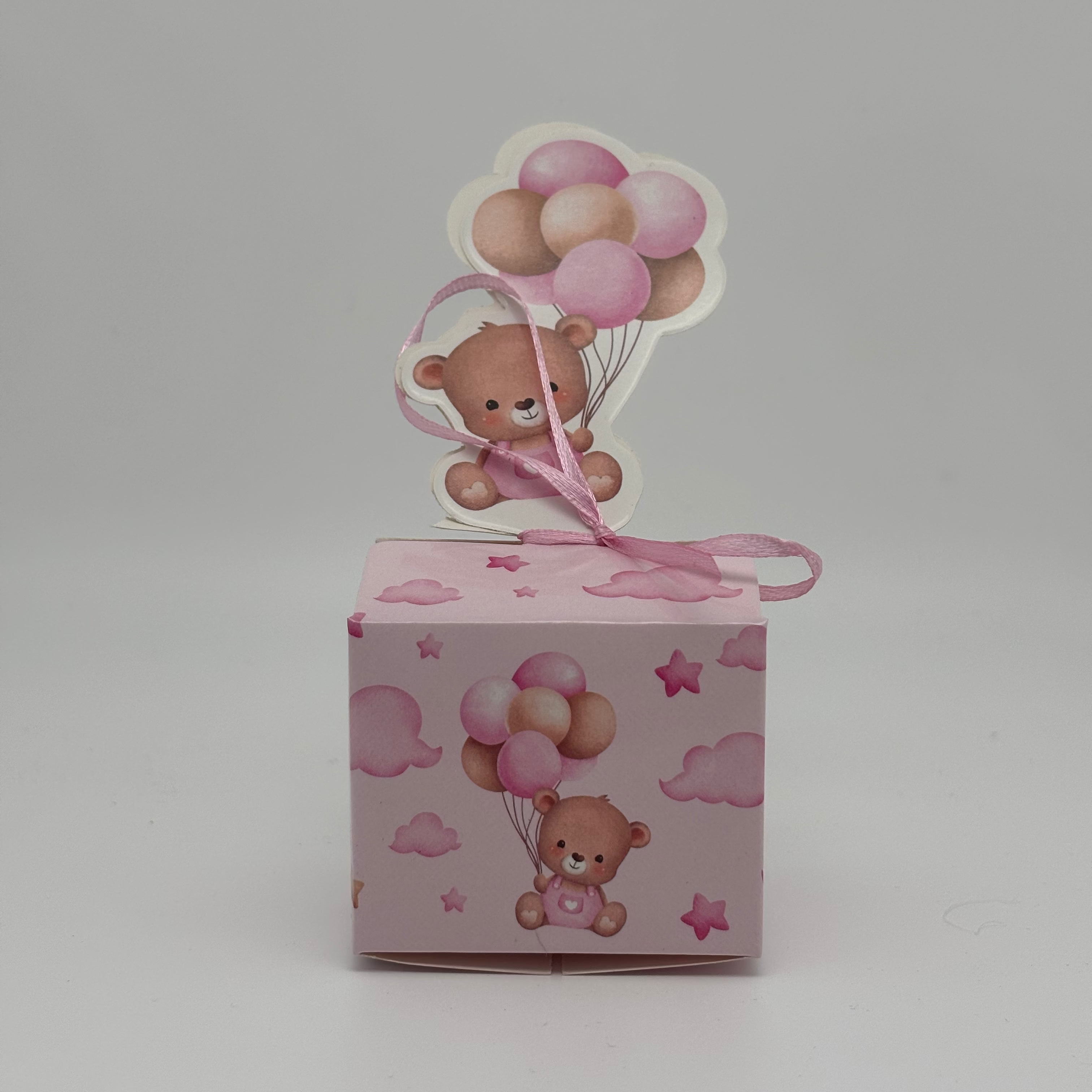 Baby Shower Baby Favor with Ribbon