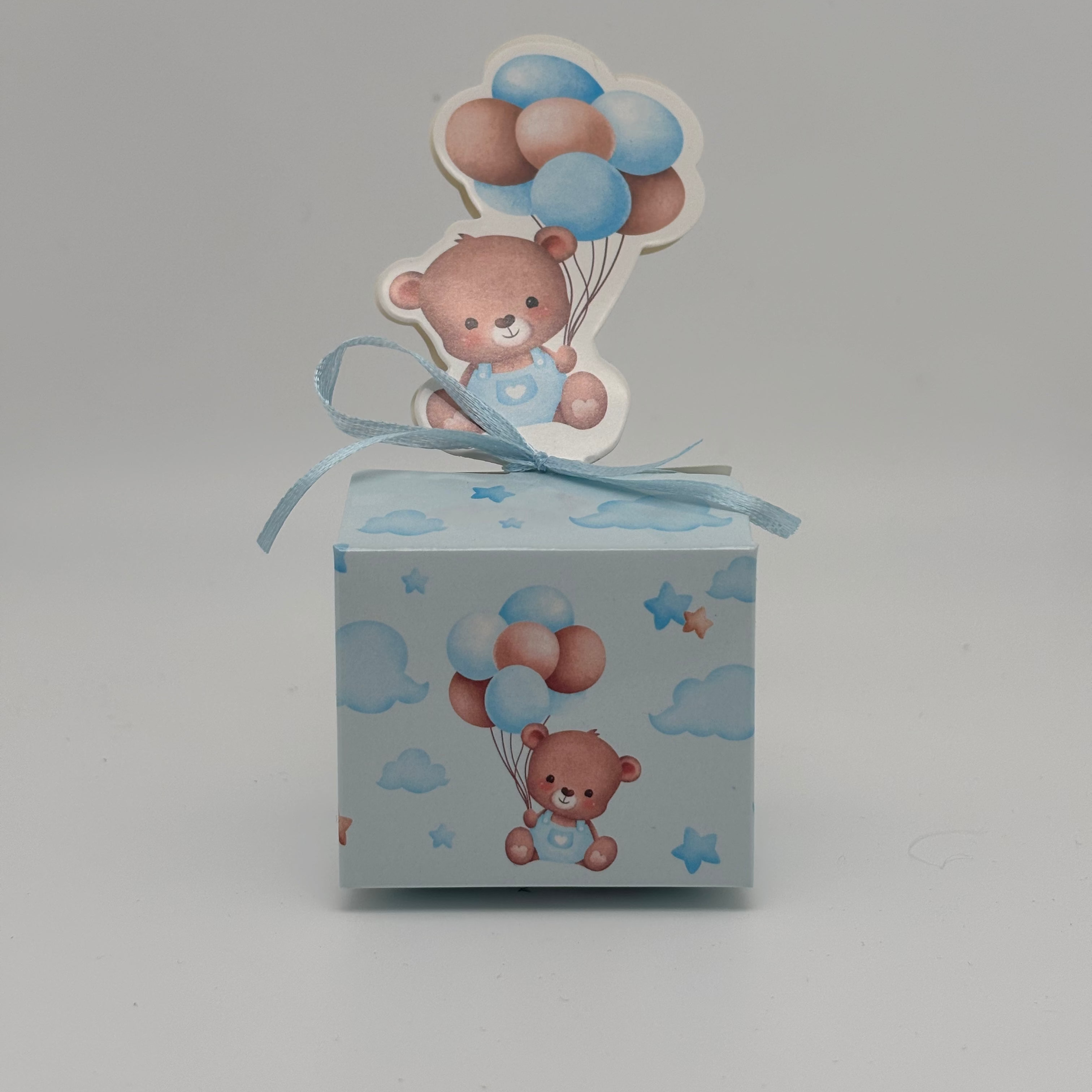 Baby Shower Baby Favor with Ribbon