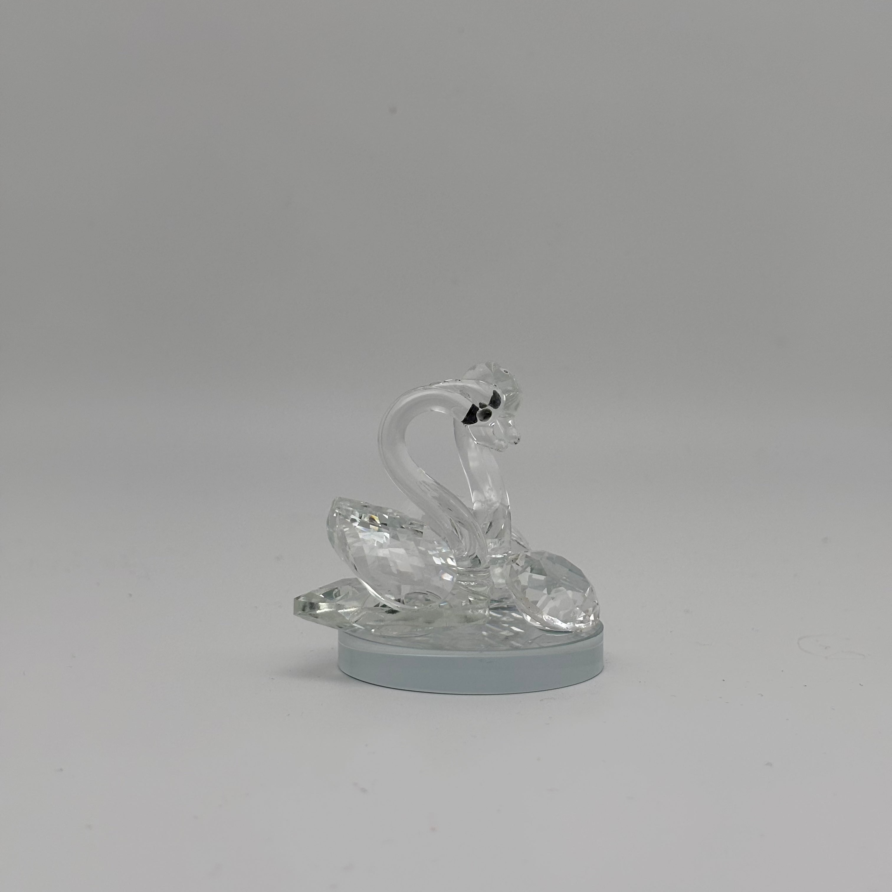 Love Swans Crystal Figure