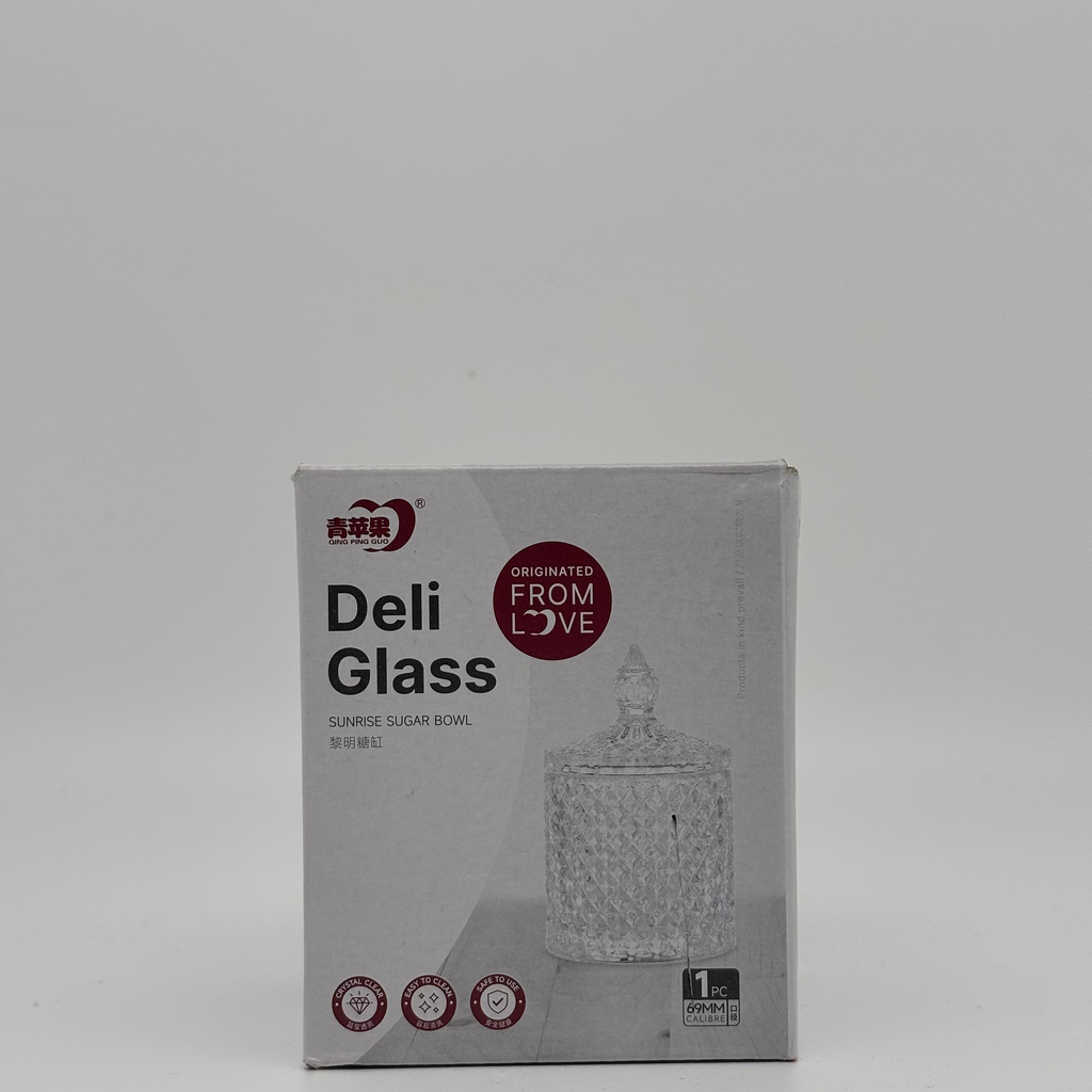 Glass Sugar Bowl