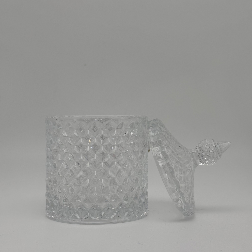 Glass Sugar Bowl