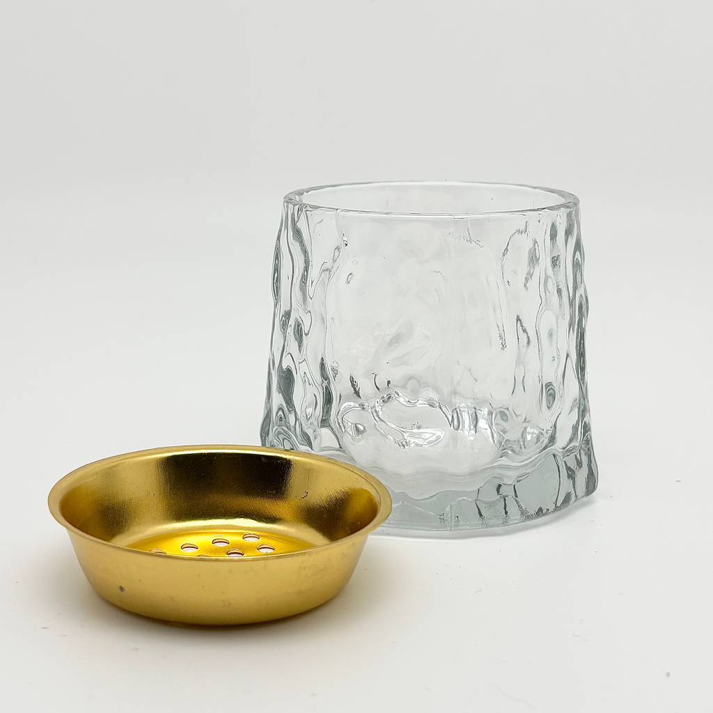 Brûleur d'encens en verre, cadeau de mariage