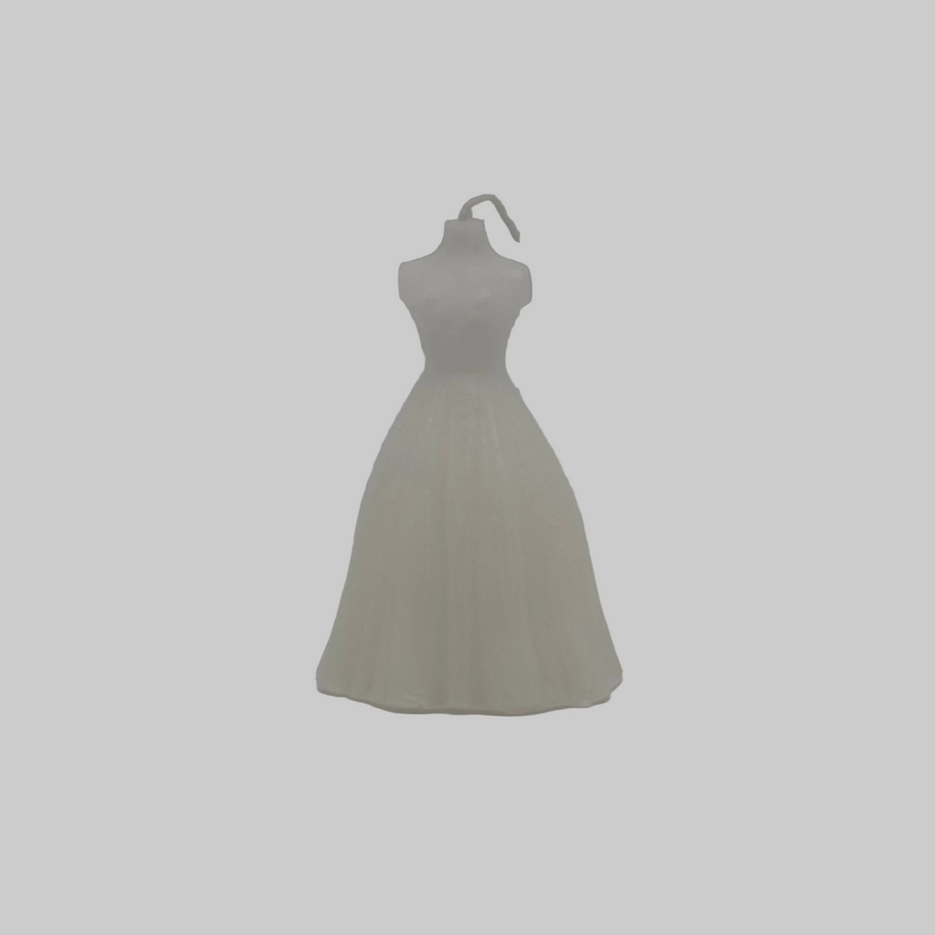 Wedding Dress Candle