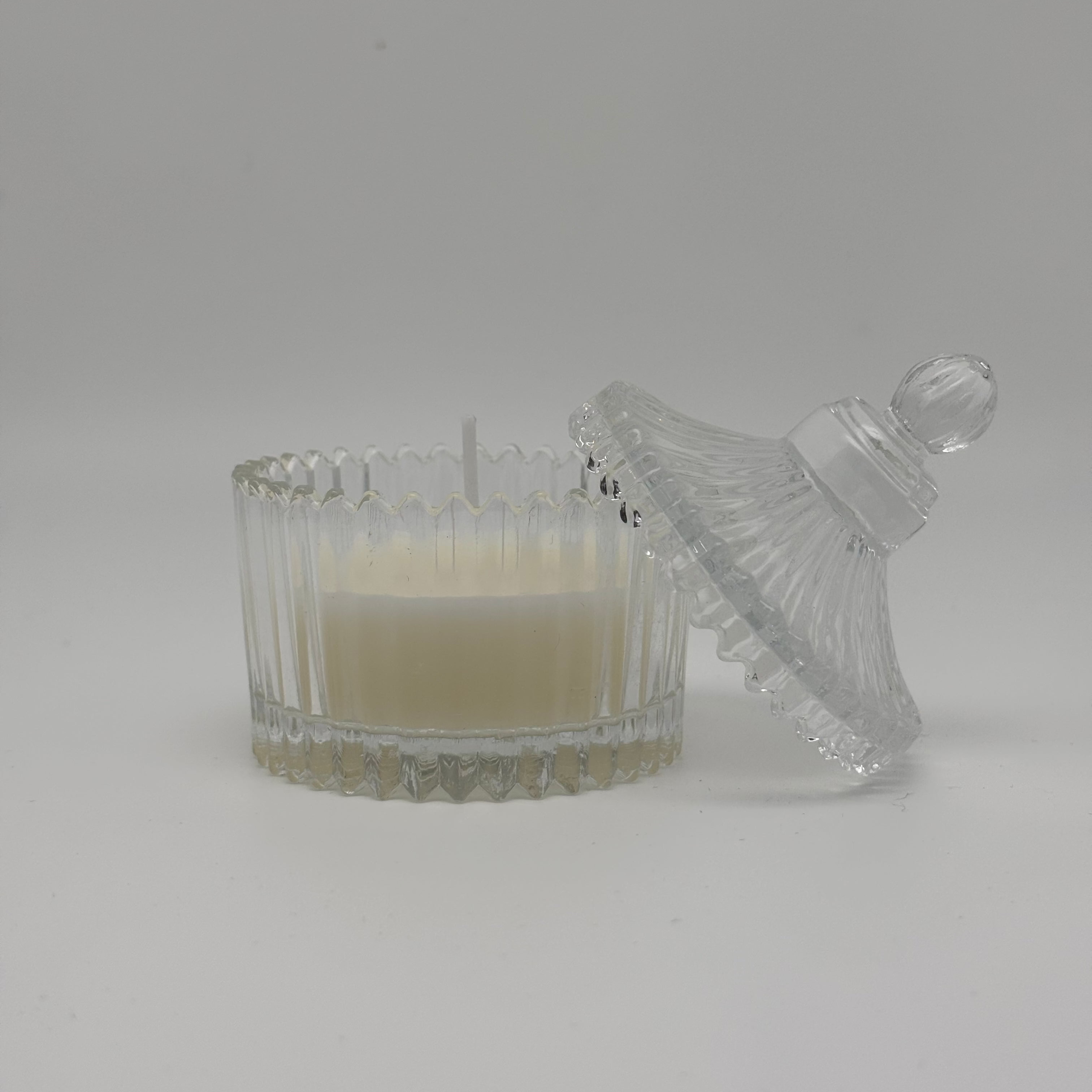 Candle Luxury Glass Jar with led, Wedding Favor