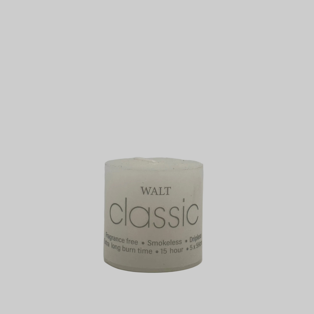 Classic White Pillar Scented Candle Home Decoration Scented Candle Wedding Favor1