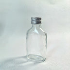 Flat 100ml Plastic Bottle Zamzam Water  Bottle with Gold Cap for Party Packaging Favors