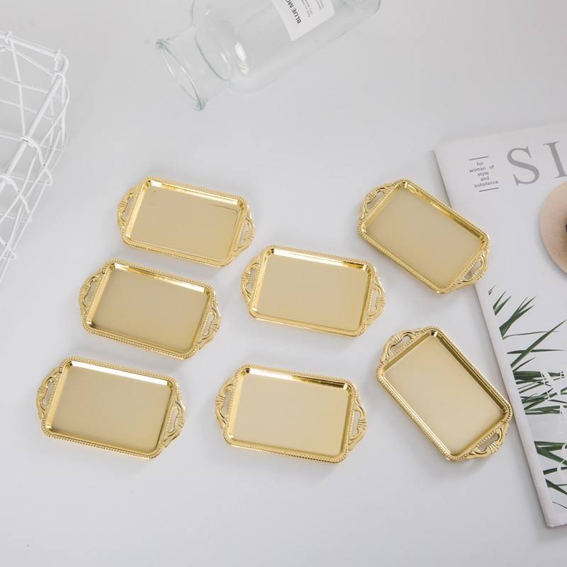 Silver  & Gold Tray Wedding Favors Part Favors
