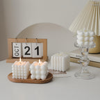 Candles Bubble Cube Candle for Home Decorative Handmade F90297