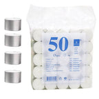 Candle Tea Lights 50 Pcs 6  Hours Long Burn Night Light