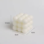 Candles Bubble Cube Candle for Home Decorative Handmade F90297