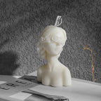 Candle  Blindfold Girl Shaped Scented Candle, Creative Atmosphere Decoration Gift Favors Party Favors
